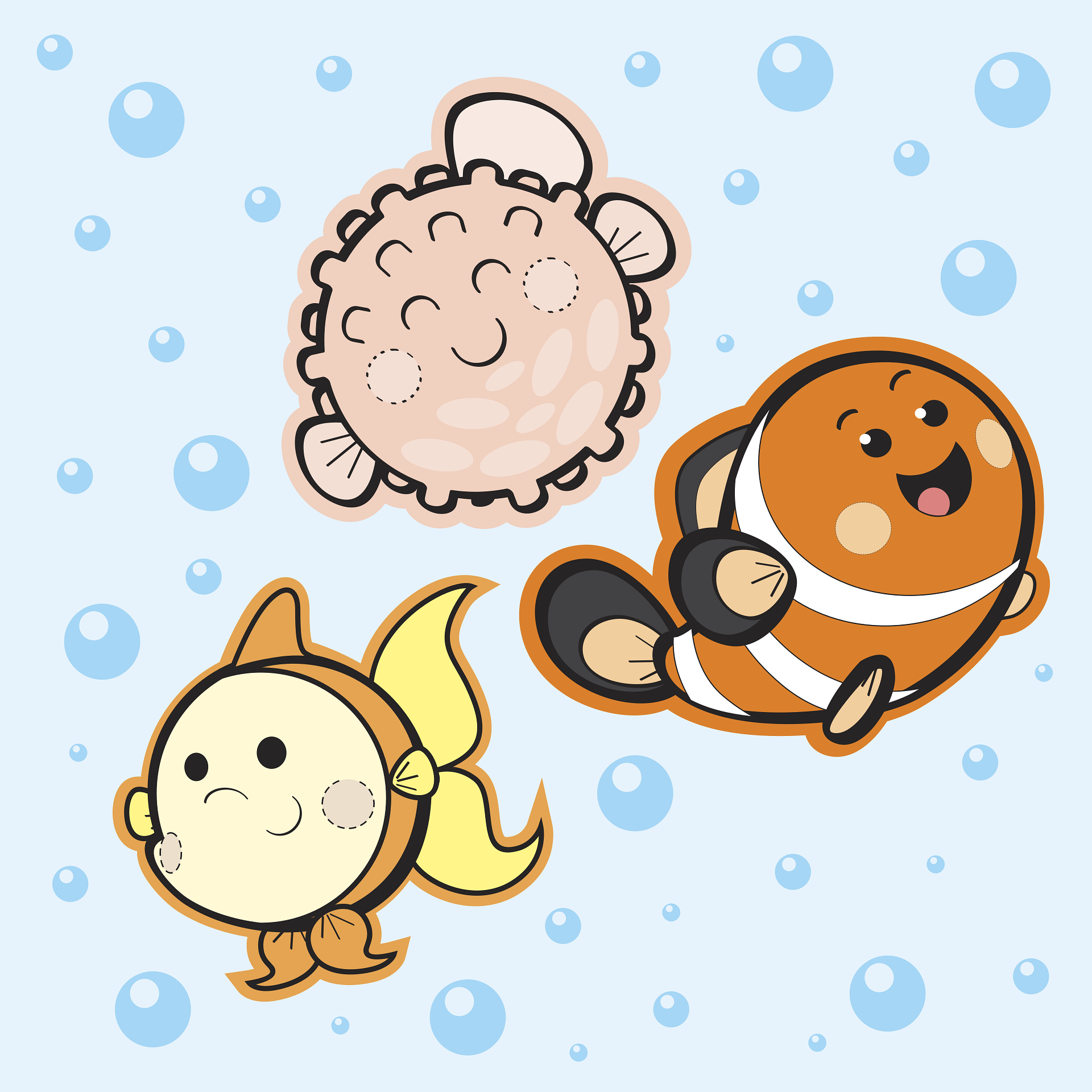 A piture represting the marine life might end